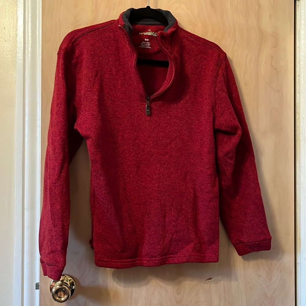 Warm quarter zip